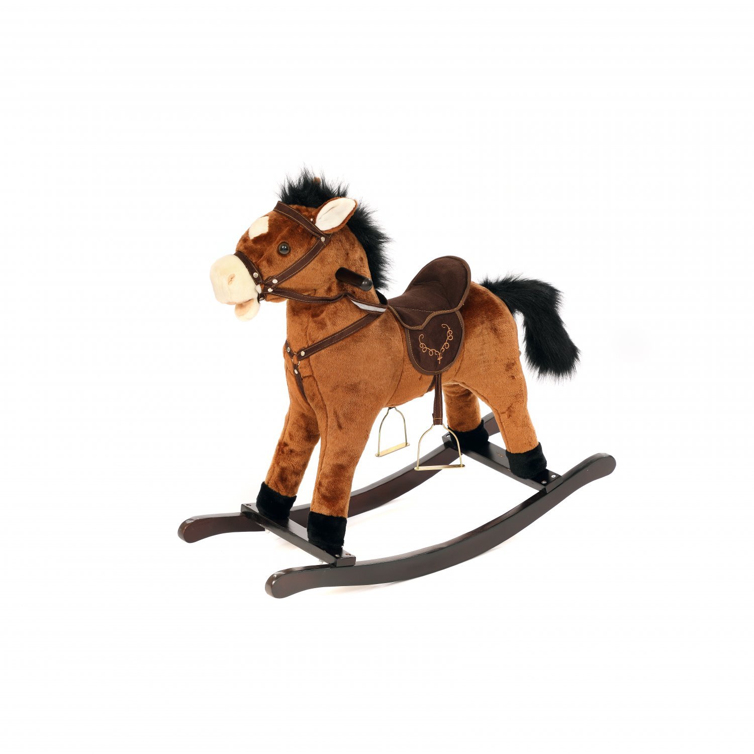 Childrens Kids Toy Rocking Horse with 