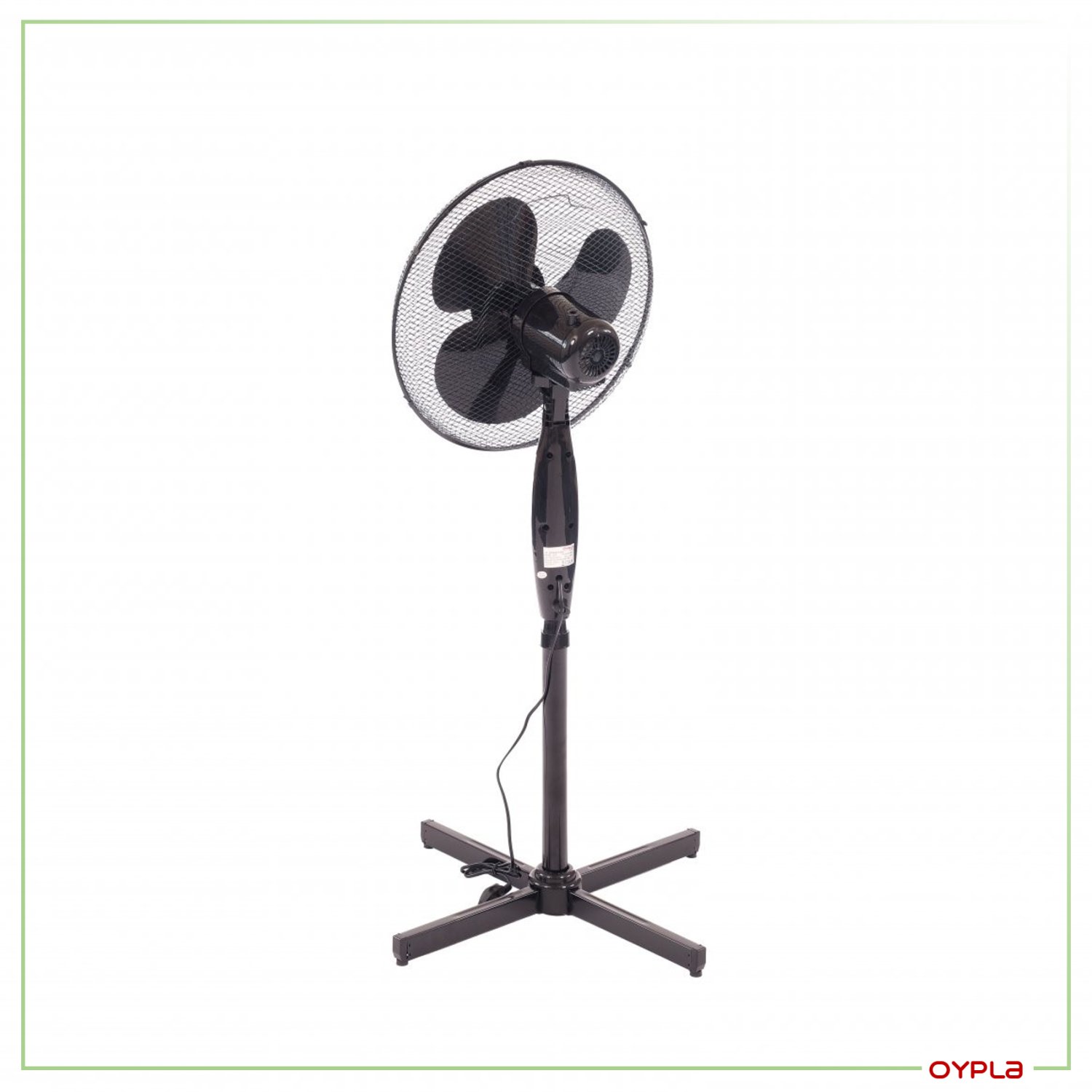 Style-tech TechStyle® 16 Oscillating Extendable Free Standing Tower Pedestal Cooling 3 Speed Fan KUK® 