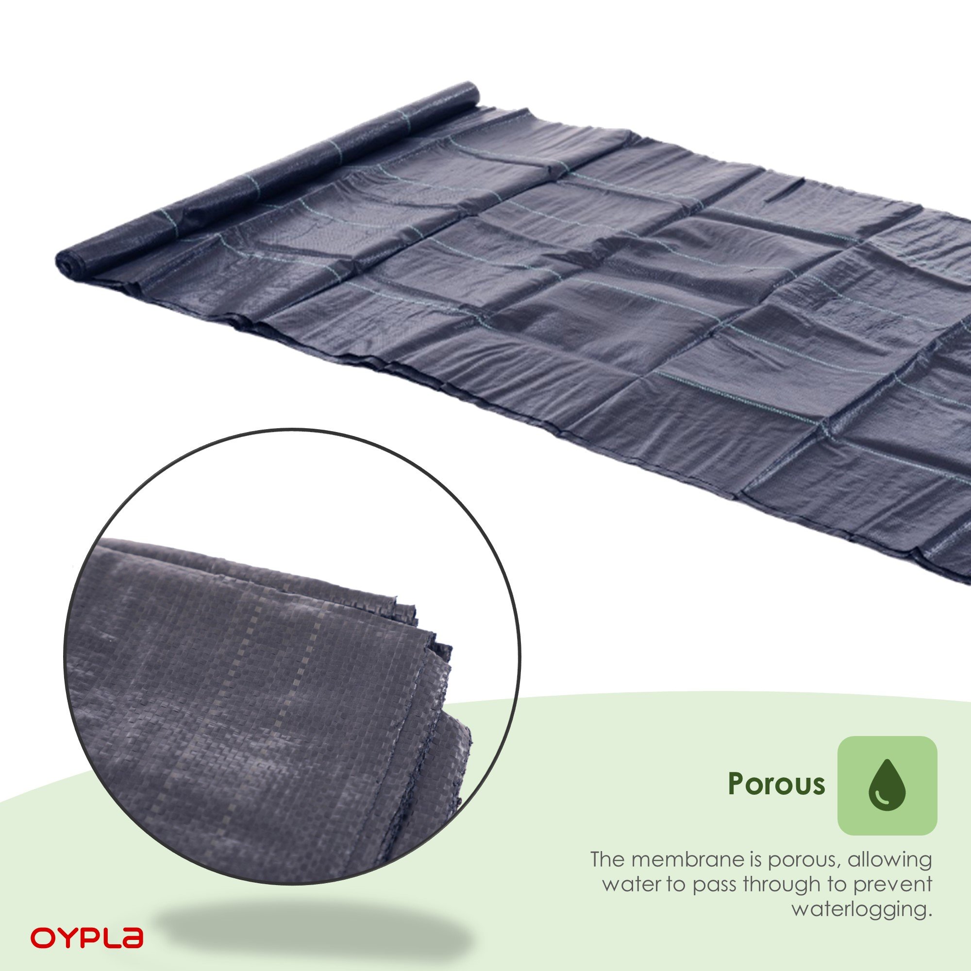 Oypla | 1m x 10m Weed Cover | Shop Online Today