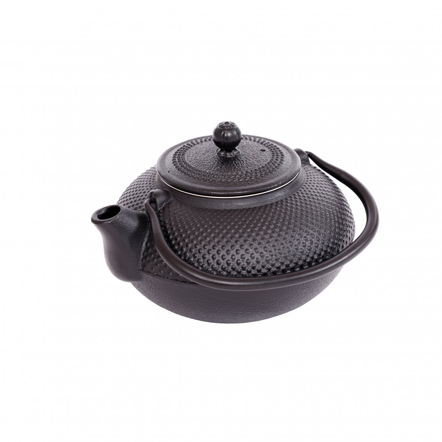 1.5L Japanese Style Cast Iron Hob Nail Teapot with Stainless Steel